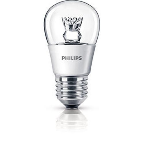 Average lifetime 20000 hours 250 lumen output 2700K colour temperature Equivalent to a 25W incandescent lamp Retrofit for existing E27, E14 or B22 fittings 4W Dimmable LED Golf Ball Lamp - Available with BC, ES or SES Bases
